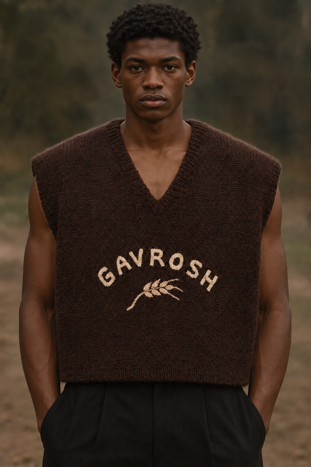Horse Embroidered Vest
